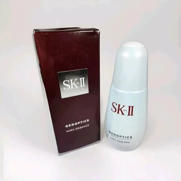 SK-II GenOptics 1.6oz Aura Essence Serum W/Box Skin Care - New